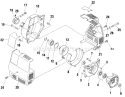 Page B Diagram and Parts List for F-20  Shindaiwa Trimmer