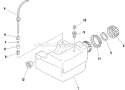Page G Diagram and Parts List for F-20  Shindaiwa Trimmer