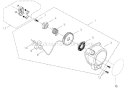 Part Location Diagram of P050009900 Echo Reel/Cam Plate Set