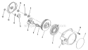 Starter Diagram and Parts List for F21  Shindaiwa Trimmer