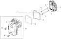 Page K Diagram and Parts List for GP3410  Shindaiwa Water Pump