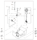 Page I Diagram and Parts List for GP3410  Shindaiwa Water Pump