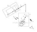 Page F Diagram and Parts List for GP344 T15912001001 - T15912999999 Shindaiwa Water Pump