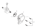 Page G Diagram and Parts List for GP344 T16011001001 - T16011999999 Shindaiwa Water Pump