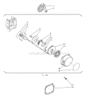 Starter Diagram and Parts List for GP45  Shindaiwa Water Pump