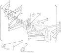 Camshaft Diagram and Parts List for HT20  Shindaiwa Hedge Trimmer