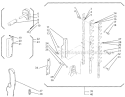 Cutter Assembly Diagram and Parts List for HT20  Shindaiwa Hedge Trimmer