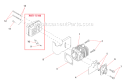 Page A Diagram and Parts List for HT230  Shindaiwa Hedge Trimmer