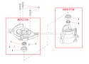 Page B Diagram and Parts List for HT230  Shindaiwa Hedge Trimmer