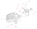 Page C Diagram and Parts List for HT230  Shindaiwa Hedge Trimmer