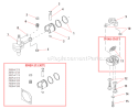 Page D Diagram and Parts List for HT230  Shindaiwa Hedge Trimmer