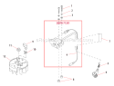 Page E Diagram and Parts List for HT230  Shindaiwa Hedge Trimmer