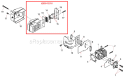Page A Diagram and Parts List for HT231  Shindaiwa Hedge Trimmer