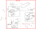 Page J Diagram and Parts List for HT231  Shindaiwa Hedge Trimmer