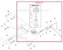 Page G Diagram and Parts List for HT231  Shindaiwa Hedge Trimmer