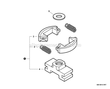 Part Location Diagram of A056000700 Shindaiwa Clutch Assy