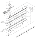 Page O Diagram and Parts List for HT2510  Shindaiwa Hedge Trimmer