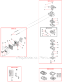 Page M Diagram and Parts List for LE230  Shindaiwa Edger