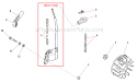 Page E Diagram and Parts List for LE230  Shindaiwa Edger