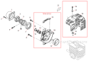 Page B Diagram and Parts List for LE231  Shindaiwa Edger