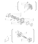 Part Location Diagram of V420002650 Shindaiwa Cushion - Rear