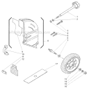 Shield Diagram and Parts List for LE250  Shindaiwa Edger