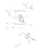 Guard Diagram and Parts List for LE260  Shindaiwa Edger