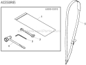Page K Diagram and Parts List for M230  Shindaiwa Trimmer