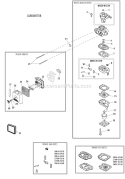 Page L Diagram and Parts List for M230  Shindaiwa Trimmer