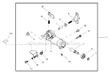 Coupler Diagram and Parts List for M2510  Shindaiwa Trimmer