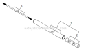 Page K Diagram and Parts List for M254 T13011001001 - T13011999999 Shindaiwa Trimmer