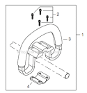 Page L Diagram and Parts List for M254 T13011001001 - T13011999999 Shindaiwa Trimmer