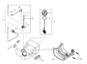 Page H Diagram and Parts List for M254 T13011001001 - T13011999999 Shindaiwa Trimmer