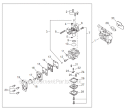Page I Diagram and Parts List for M254 T13011001001 - T13011999999 Shindaiwa Trimmer