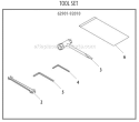 Page K Diagram and Parts List for M2500  Shindaiwa Trimmer