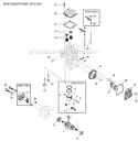 Page C Diagram and Parts List for M2500  Shindaiwa Trimmer
