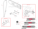 Page L Diagram and Parts List for P230  Shindaiwa Pole Saw