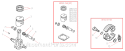 Page D Diagram and Parts List for P230  Shindaiwa Pole Saw