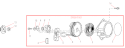 Page F Diagram and Parts List for P230  Shindaiwa Pole Saw
