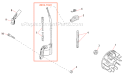Page C Diagram and Parts List for P231  Shindaiwa Pole Saw