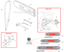 Page G Diagram and Parts List for P231  Shindaiwa Pole Saw