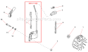 Page E Diagram and Parts List for PB230  Shindaiwa Power Broom