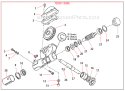 Part Location Diagram of 72953-13140 Shindaiwa WASHER, THRUST