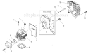 Page A Diagram and Parts List for PB270  Shindaiwa Power Broom