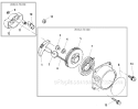 Page E Diagram and Parts List for PB270  Shindaiwa Power Broom