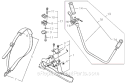 Page J Diagram and Parts List for R40F-T  Shindaiwa Brush Cutter