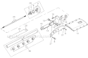 Page I Diagram and Parts List for R40F-T  Shindaiwa Brush Cutter