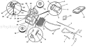 Page A Diagram and Parts List for RS76  Shindaiwa Spreader