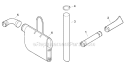 Page I Diagram and Parts List for SV212 P02611001001-P02611999999 Shindaiwa Leaf Blower / Vacuum