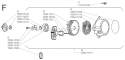 Page F Diagram and Parts List for T-18  Shindaiwa Trimmer
